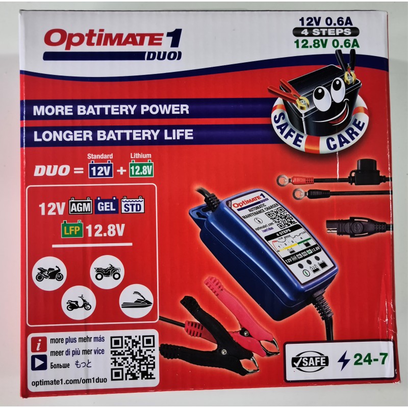 CHARGEUR BATTERIE OPTIMATE 1+