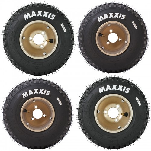 TRAIN PNEUS COMPLET MAXXIS PLUIE MW CIK 